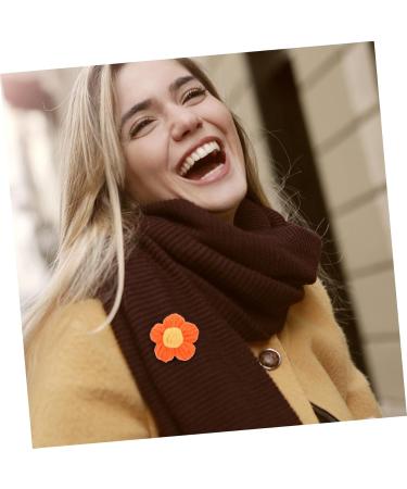 PLAFOPE Floral Brooch Pin 10pcs Hairpin Accessories Costume Phone Case Crochet Sewing Diy Brooch Flower Clothing Toddler Suite 1 count (Pack of 1) Assorted Color 3 - Buy Online on GoSupps.com