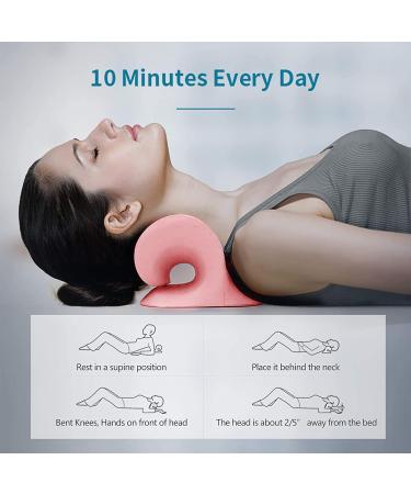 Buy Pink Relaxation Cushions for Neck & Shoulders | Pain Relief for TMJ & Cervical Alignment - Buy Online on GoSupps.com