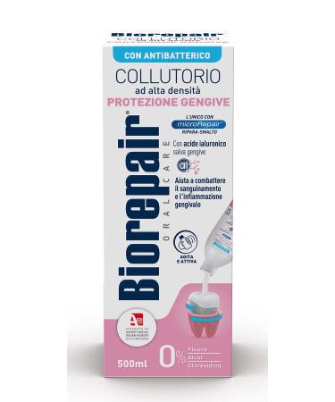 Biorepair Collutorio Gum Protection 500ml /16.91 fl.oz - Buy Online on GoSupps.com