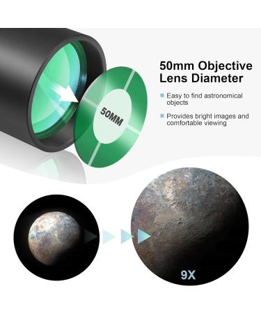 Alstar Finder Scope, 9x50 Finderscope a Bright Image and Comfortable Viewing for Astronomy Telescopes Fully Multi-Coated Optics Adjustable Bracket - Buy Online on GoSupps.com