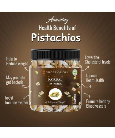 Spices Origin Dry Fruits Roasted & Lightly Salted Pistachios 250G_Packing May Vary - Buy Online on GoSupps.com