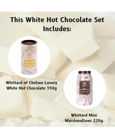 Luxury White Hot Chocolate Set Bundle with Whittard of Chelsea Luxury White Hot Chocolate 350g + Whittard Mini Marshmallows 230g - Perfect for Any Occasion - Buy Online on GoSupps.com