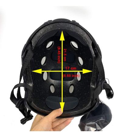 ATAIRSOFT PJ Type Tactical Paintball Airsoft Fast Helmet Black - High-quality Helmet for Ultimate Protection - Buy Online on GoSupps.com