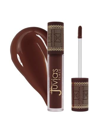 Juvia's Place Coffee Shop Lip Gloss - Chocolate Drip | Hydrating Long-Lasting Shine & Plumping Gloss for a Glossy Pout - Buy Online on GoSupps.com
