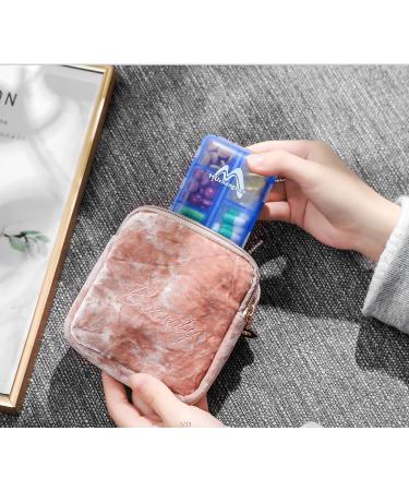 4 Pack Small Weekly Travel Pill Organizer - Portable Pocket Pill Box for Vitamins and Medicine by M MUCHENGBAO - Buy Online on GoSupps.com