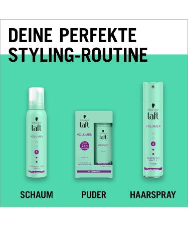 Poudre coiffante Schwarzkopf Taft - Volume (10 g) - Poudre capillaire compl te - Jusqu' 50 utilisations - Poudre coiffante v g talienne - Buy Online on GoSupps.com