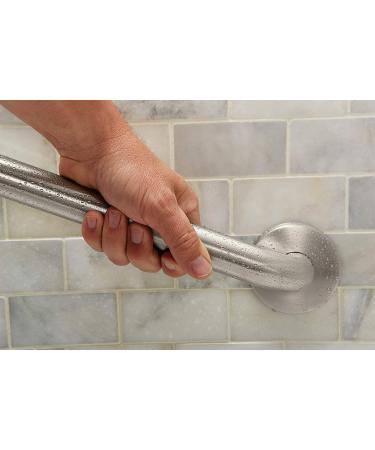 Moen 8724 Home 24-Inch Bathroom Grab Bar  Stainless 24 Inch - Buy Online on GoSupps.com