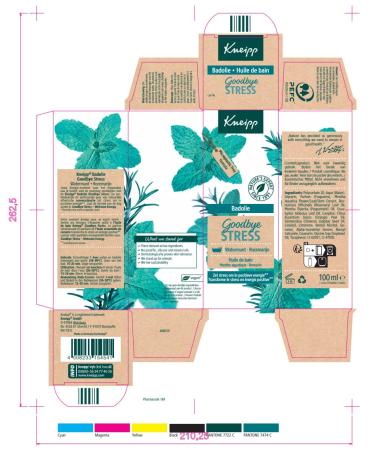 Kneipp Goodbye Stress Bathing Oil - Relaxing Bath Oil for Stress Relief - 1 Piece - International Shipping Available - Buy Online on GoSupps.com