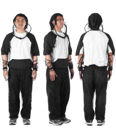 Lixada Outdoor Breathable Ultra-fine Mesh Jacket & Pants Set - XX-Large | Men & Women Summer Wear - Buy Online on GoSupps.com