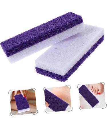 Ipetboom Pierre pour P dicure 2 Pi ces Violet 13x5x2 5 Cm Poign e Antid rapante pour Retirer Callosit s et Peau Morte Outil Exfoliant Pieds pour Usage Domestique - Buy Online on GoSupps.com