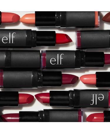 E.L.F. Moisturizing Lipstick in Pink Minx - 0.11 oz (3.2 g) | Hydrating Color for Smooth Lips - Buy Online on GoSupps.com