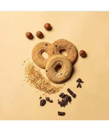 Cavanna Cavanna Chocolate and Hazelnut Doughnut Biscuits Individually Wrapped 2 Pieces 35g (Display 30 Pieces) - Made in Italy - Buy Online on GoSupps.com