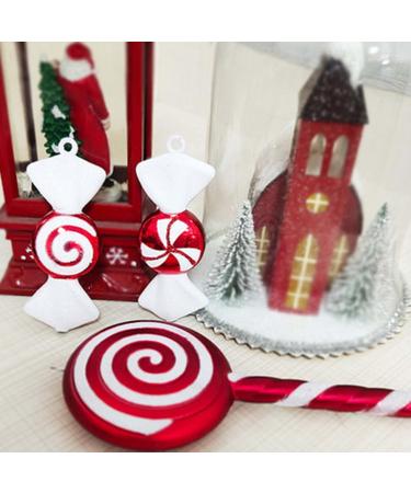 Travelfreely Christmas Decorations Red and White Sweets Lollipop Stick Combination Decoration Party Decoration - Buy Online on GoSupps.com