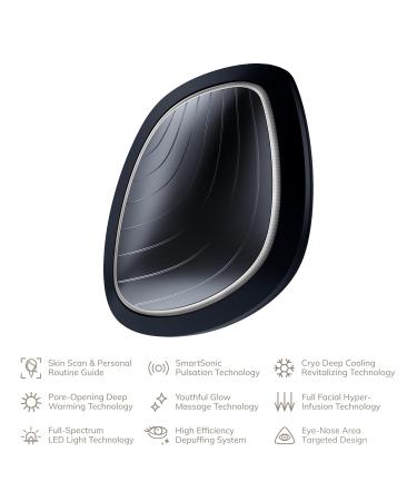 GESKE SmartAppGuided LED Face Mask - 9-in-1 Sonic Warm & Cool Beauty Tool for Facial Glow Massaging and Skincare | Full Spectrum Treatment for Radiant Skin - Buy Online on GoSupps.com