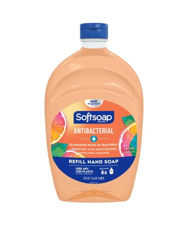 Softsoap Antibacterial Refill 50oz Crisp Clean Scent