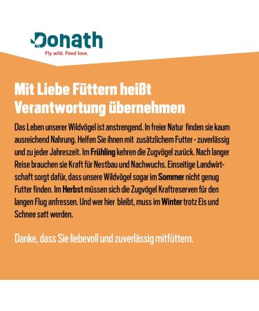 BUY DONATH Energy Box 1.2.3-3 Nut Rods (3 x 120g) - Premium Wild Bird Food Traditionally Dipped in Cattle Fat - Made in Southern Germany - Year-Round Energy for Birds - Buy Online on GoSupps.com