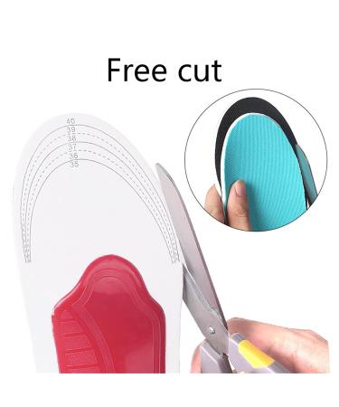 YUECI Orthopedic Insoles for Flat Feet & Plantar Fasciitis - Comfort Shoe Inserts for Men & Women - Buy Online on GoSupps.com