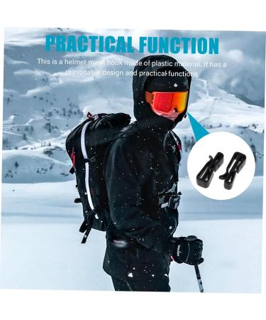 Magiclulu Masking Hooks Helmclip for Ski Helmets | Ski Mask Clips & Accessories for Hearing Protection - Buy Online on GoSupps.com