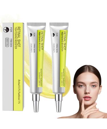 Retinal Shot Tightening Booster with 0.1% Retinal Retinol Essence Wrinkles & Fine Lines Firming Skin Anti-Aging Improves Skin Texture Hydrating Serum 15ml (2 Pack) 0.5 Fl Oz (Pack of 2)
