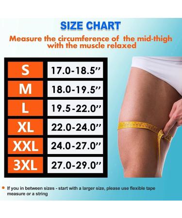 Thigh Compression Sleeves for Pain Relief & Recovery | Unisex Hamstring & Quad Support | XL Beige | Ideal for Running & Sports - Buy Online on GoSupps.com