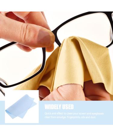 50pcs Premium Eyeglass Cleaning Cloths - Lens Wipes for Crystal Clear Vision | Durable & Soft Cleaning Cloths for Glasses - Buy Online on GoSupps.com