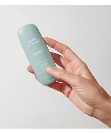 HAAN Soothing Toothpaste with Fluoride | Vegan & Refillable | Eucalyptus & Mint Aroma - 50ml International Shipping - Buy Online on GoSupps.com