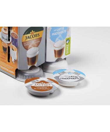 Buy Jacobs Latte Macchiato Classico Tassimo Capsules - Pack of 40 (5 Packs of 8 Drinks) | International Shipping Available - Buy Online on GoSupps.com