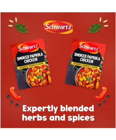 Schwartz Smoked Paprika Chicken Recipe Mix 28 g - Buy Online on GoSupps.com