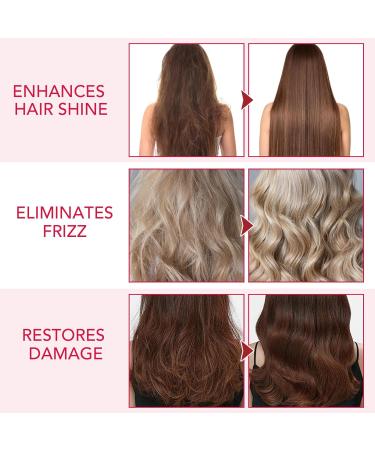 Hair Growth Serum Capsules | Argan Moroccan Macadamia & Avocado Oils | Vitamins A C E Pro B5 | No Rinse Conditioner for All - Buy Online on GoSupps.com