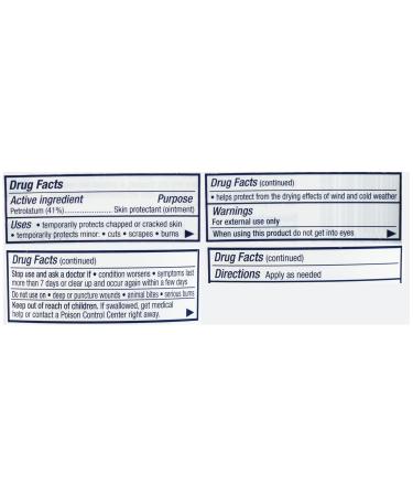 Aquaphor Healing Ointment - Skin Protectant for Dry Cracked Skin - Hands Heels Elbows - 2.8 oz Jar (Pack of 3) 2.8 Fl Oz (Pack of 3) - Buy Online on GoSupps.com