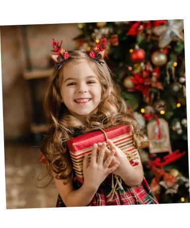 Beaupretty 6 Pairs hairpin hair jewels for women goody hair clips for women decor christmas hair accessories for short hair christmas deer headband Reindeer Antler hair accessories Foam - Buy Online on GoSupps.com