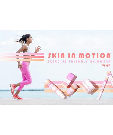 Skin in Motion Work It Moisturizer Tinted Sweat Resistant with Long Lasting Coverage Menopause Makeup Daily Tinted Moisturizer | Shade 3.0 Dark - Buy Online on GoSupps.com