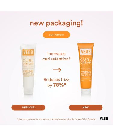 VERB Curl Cream - Vegan Lightweight Curl Definer Anti-Frizz Paraben & Sulfate Free - 5.3 fl oz | International Shipping - Buy Online on GoSupps.com