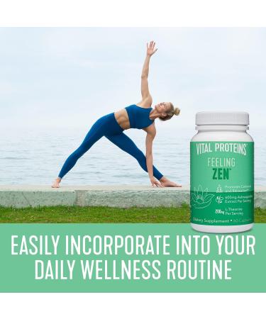 Vital Proteins Feeling Zen - 60 Capsules for Stress Relief & Relaxation - Buy Online on GoSupps.com