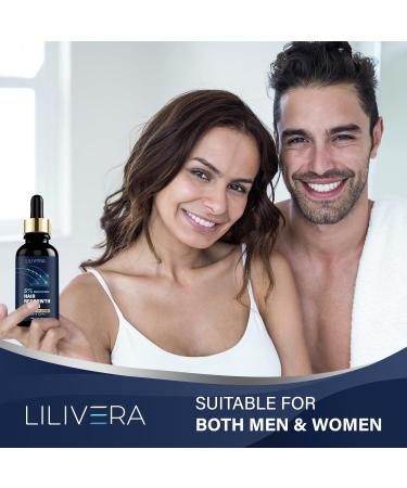 LILIVERA 5% Minoxidil for Men and Women Kit - 2 Fl Oz. - Buy Online on GoSupps.com