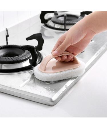 Cleaning Brush Cleaning Brush with Handle Bathroom Tile Brush Kitchen decontamination Brush Blue - Buy Online on GoSupps.com