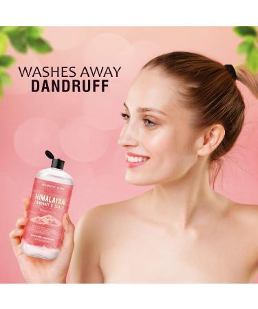 16 fl. oz. Majestic Pure Himalayan Sulfate-Free Dandruff Shampoo - Refreshing Formula for Itchy Dry Scalp - Men and Women - Buy Online on GoSupps.com