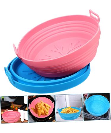 LABRIMP 2pcs Airfryer Air Fryers Air Fryer Replaceable Liner Reusable Liner Lining Non Stick Silicone Pot - Buy Online on GoSupps.com