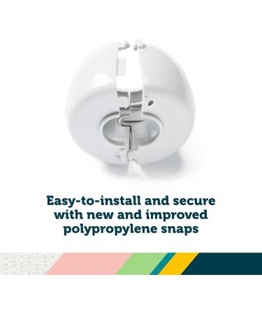 Safety 1st Parent Grip Door Knob Covers - White - Pack of 3 - Childproofing Essential - Buy Online on GoSupps.com