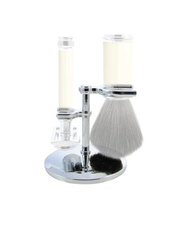 Edwin Jagger Chrome Razor & Shaving Brush Stand RHM9CR