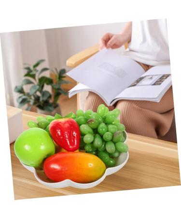 PRETYZOOM Snack Dish Dried Fruit Tray Dessert Tray Nut Candy Plate for Restaurant Household Melon Seed Plate 24X24X5.9CM As Shown 2 - Buy Online on GoSupps.com