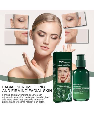 Hyaluronic Acid Facial Essence Skin Firming Rejuvenating Essence Facial Essence Hydrating Moisturizing Skin Care Refreshing Non-Sticky Firming Essence For All Skin Types - Buy Online on GoSupps.com