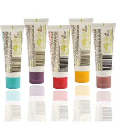Jack N Jill Natural Toothpaste 5-Pack - Mixed Fruit Basket (Strawberry, Banana, Blueberry, Blackcurrant, Raspberry) - Vegan & SLS Free - Yum! - Buy Online on GoSupps.com