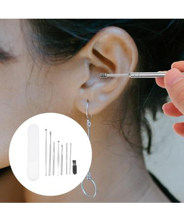 8-Piece Ear Spoon Set | Premium Ear Cleaning Tools & Earwax Removal Supplies | Multipurpose Ear Picks for Home Use - Buy Online on GoSupps.com
