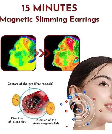 Shop Lambo BUND2 Magnetic Therapy Detox Earrings Lymphatic Rhinestone & Quartz Fashion Jewelry for Detox & Style - Buy Online on GoSupps.com