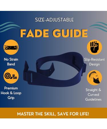 Self Haircut Kit for Men | Adjustable Fade & Neckline Guide | Perfect for Kids & Seniors - Shop Now - Buy Online on GoSupps.com