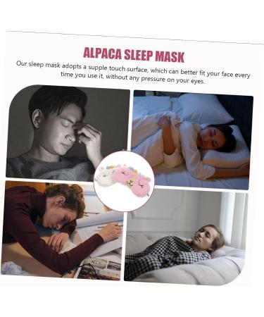 GLEAVI 4 Pcs Cartoon Eye Shade Yoga Eye Mask - Plush Light Blocking Sleep Masks for Comfort | 3D Eye Cover for Kids - Assorted Colors - Buy Online on GoSupps.com