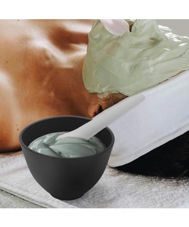 Shop Healeved Silicone Mixing Bowls Set - White Facial Mask Mixing Bowl with Applicator & Measuring Spoon - Perfect for DIY Skincare - Buy Online on GoSupps.com