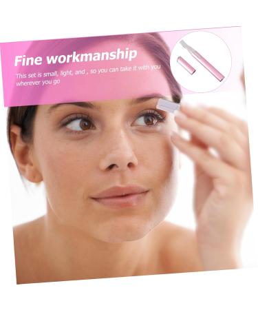 Eyebrow Trimmer Eyebrow Trimmer Electric Eyebrow Shaver Electric Eyebrow Razor Women Eyebrow Shaver Eyebrow Cutter Pink Inner Core ABS Plastic - Buy Online on GoSupps.com