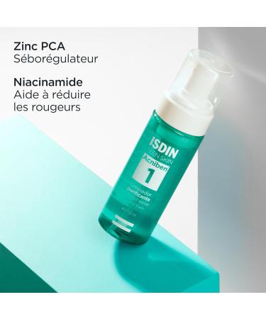 ISDIN Acniben Purifying Cleansing Foam Deeply Cleans Pores Regulates Excess Sebum Duplo Pack 2 units 150ml x 2 - Buy Online on GoSupps.com